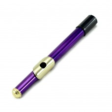 Sky C Flute with Lightweight Case, Cleaning Rod, Cloth, Joint Grease and Screw Driver - Purple/Gold Closed Hole   